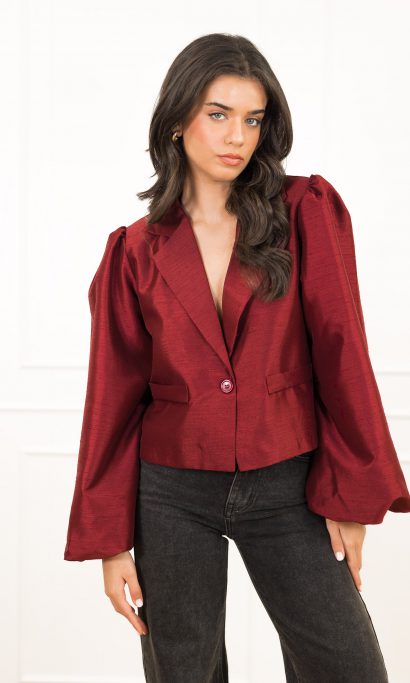 Sharis blazer bordeaux