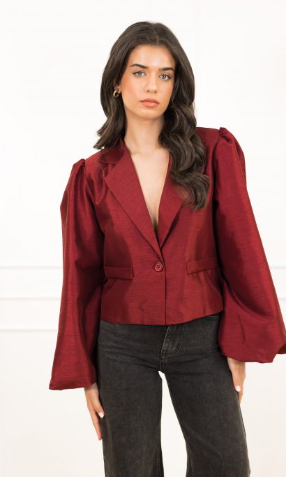 Sharis blazer bordeaux