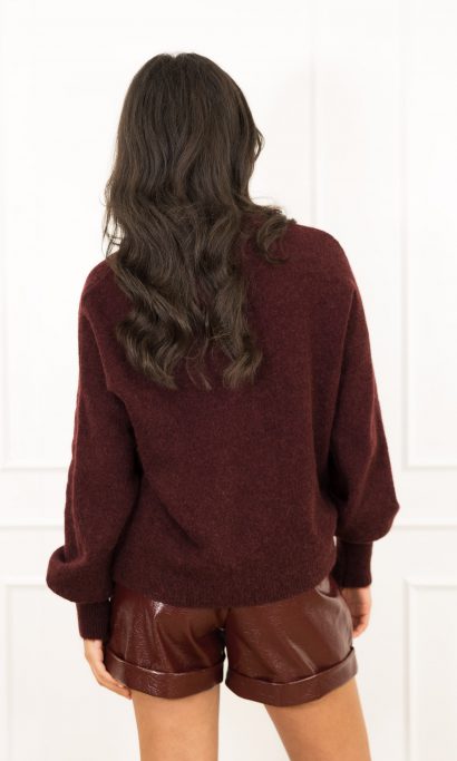 Maura trui bordeaux rood