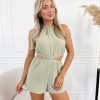 Axelle playsuit groen