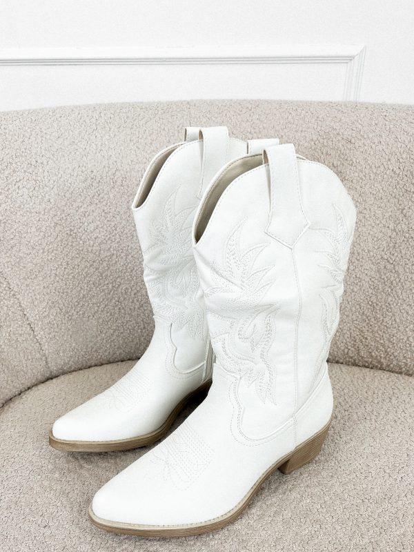 Monica western boots wit