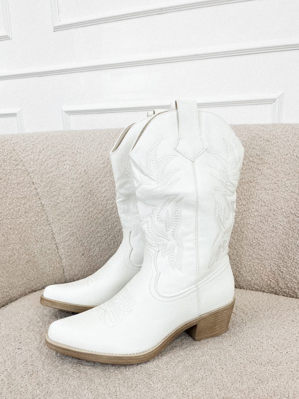 Monica western boots wit