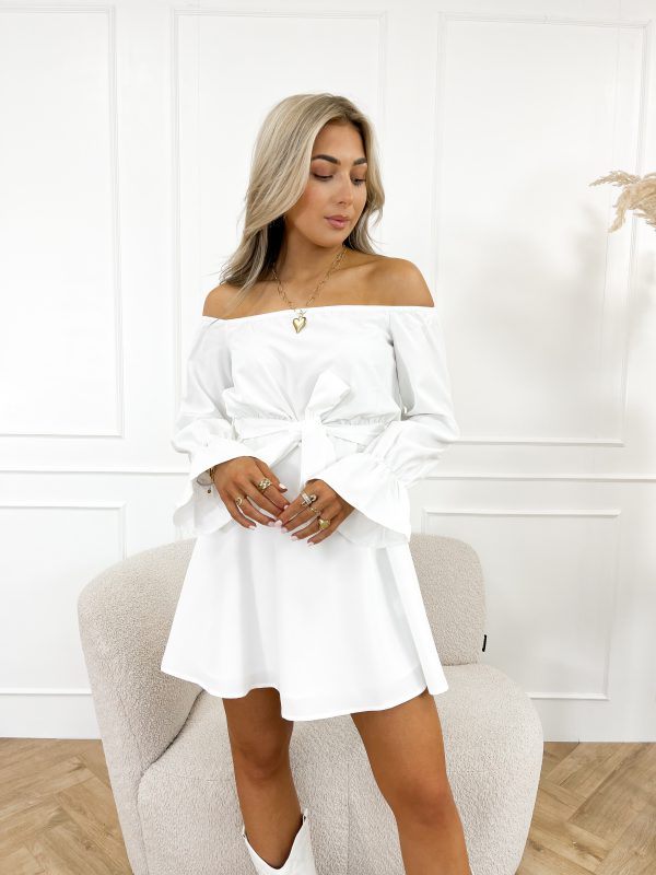 Colette jurk wit