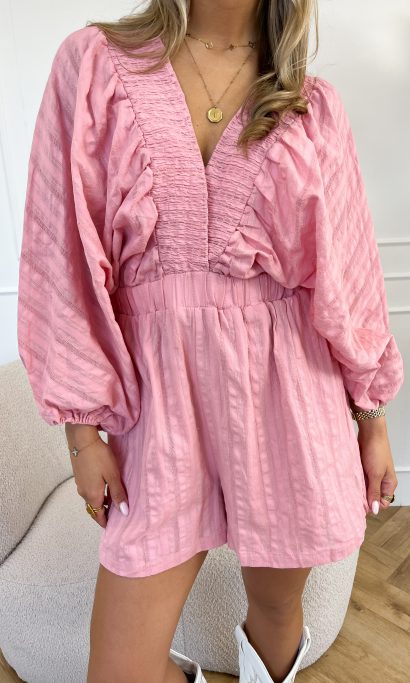 Lolita playsuit licht roze