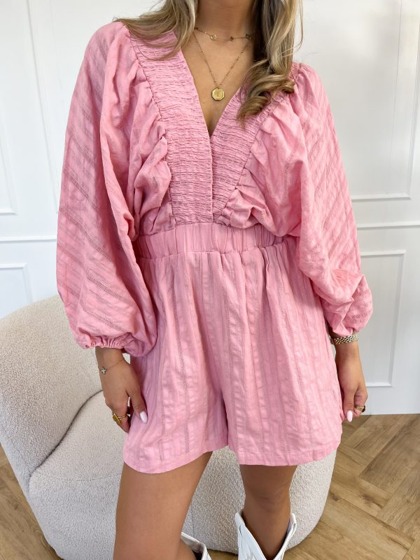 Lolita playsuit licht roze