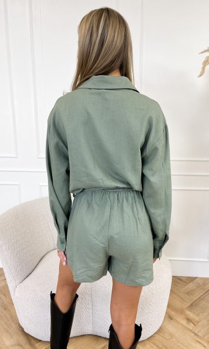 Clarie playsuit groen