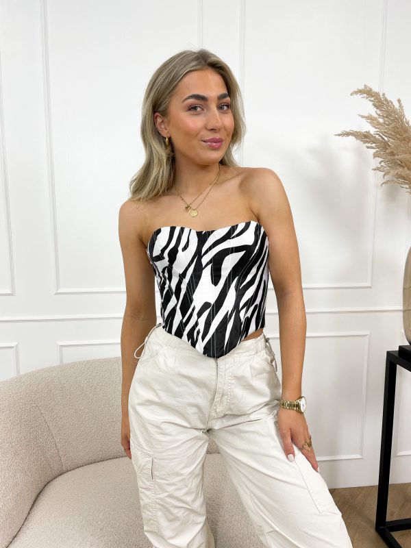 Luzi top zebra