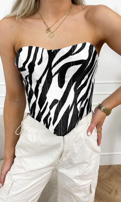 Luzi top zebra