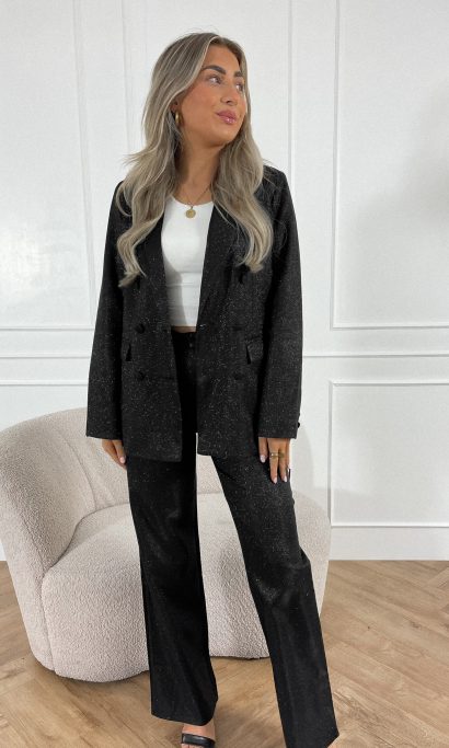 Elke glitter blazer