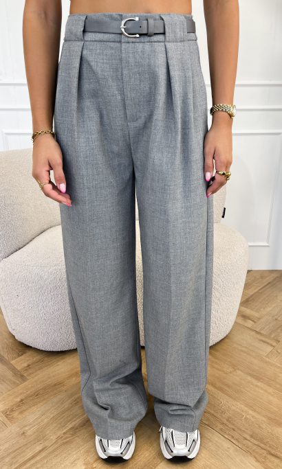 Ylva pantalon grijs