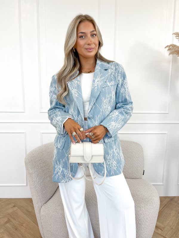 Finou blazer blauw