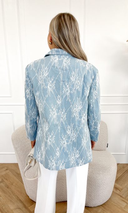 Finou blazer blauw