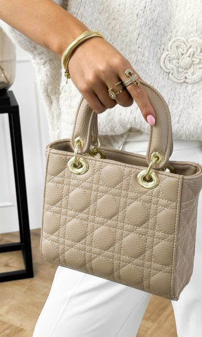 Lave tas taupe