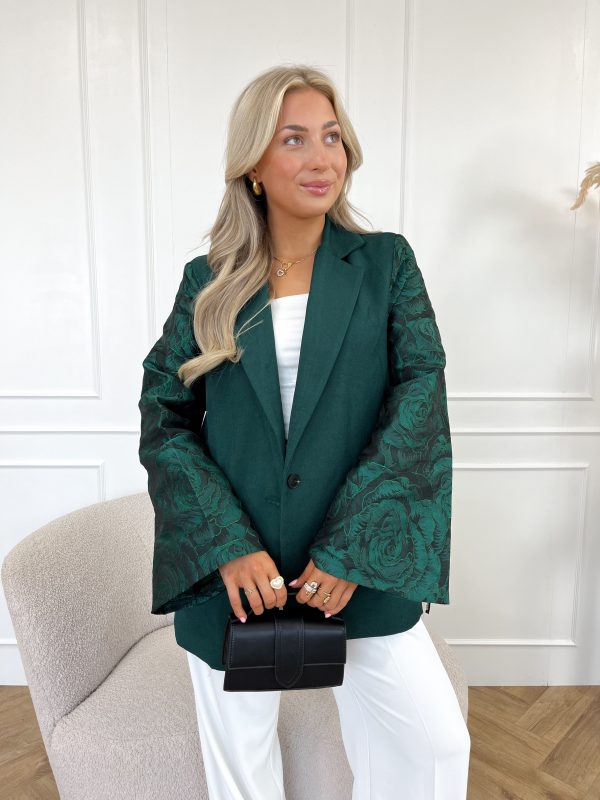 Femm blazer groen