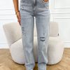 Jessa wide leg jeans grijs