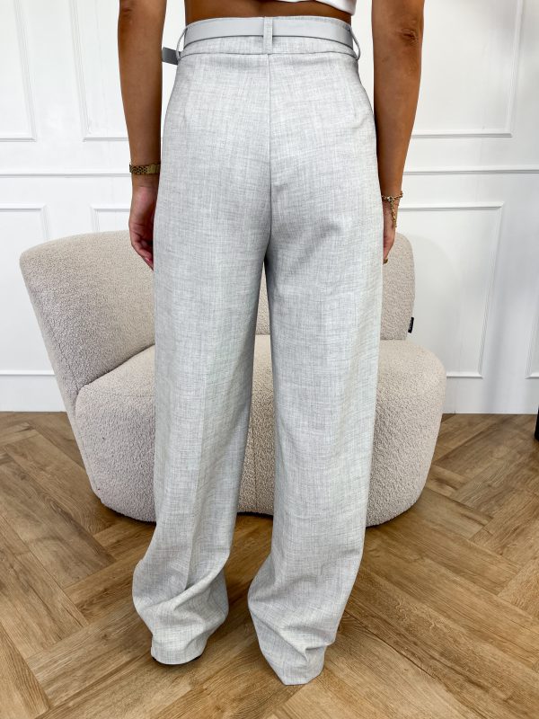 Ylva pantalon licht grijs