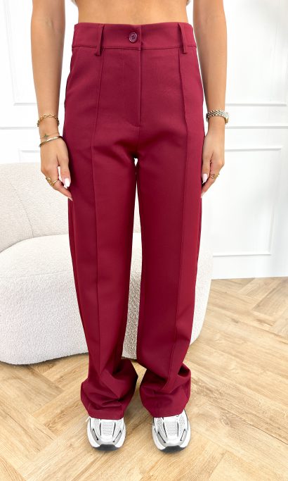 Willemijn pantalon bordeaux