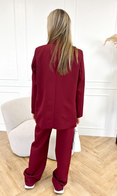 Willemijn blazer bordeaux