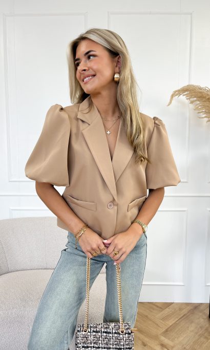 Nykee blazer camel