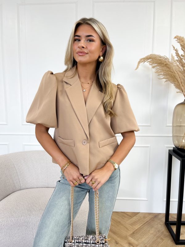 Nykee blazer camel