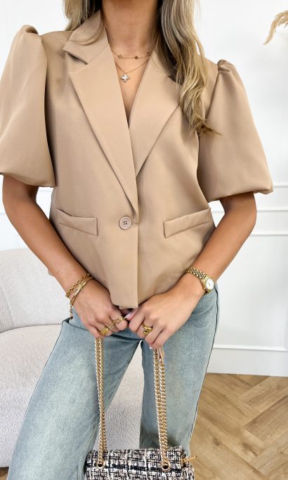 Nykee blazer camel