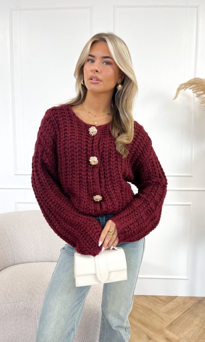 Eleanor vest bordeaux