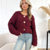 Eleanor vest bordeaux