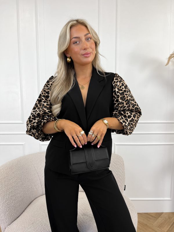 Lola blazer zwart