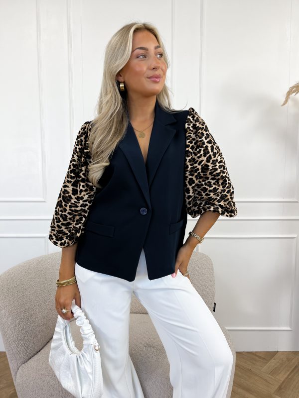 Lola blazer donker blauw