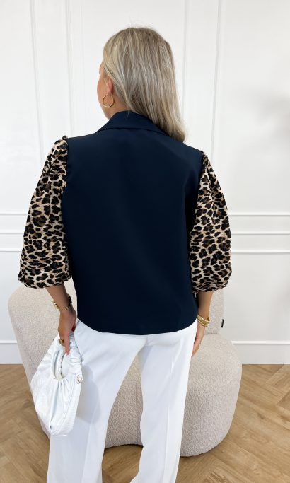 Lola blazer donker blauw