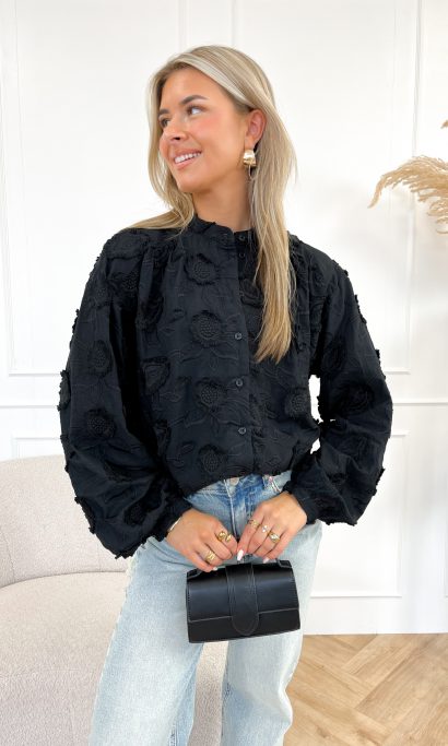 Emme blouse zwart