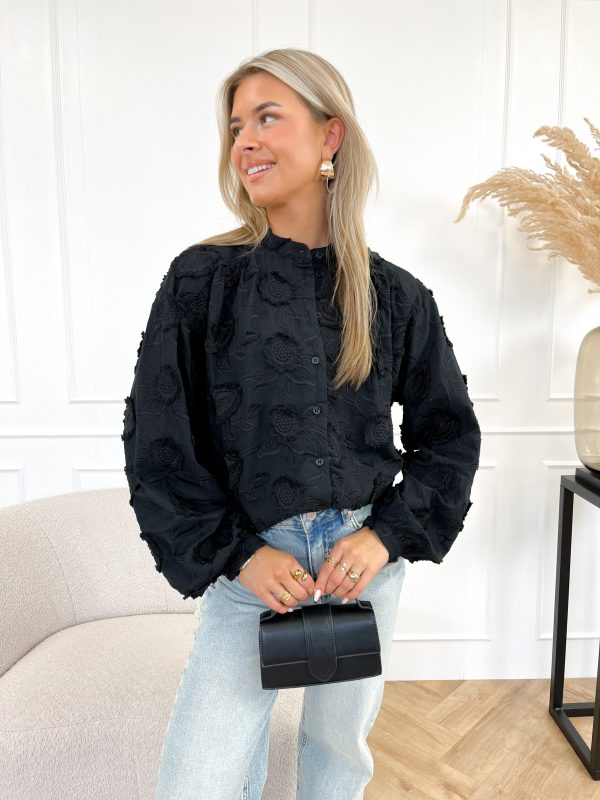 Emme blouse zwart