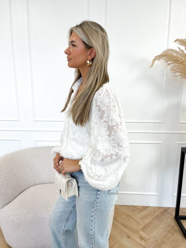 Ayla blouse off white