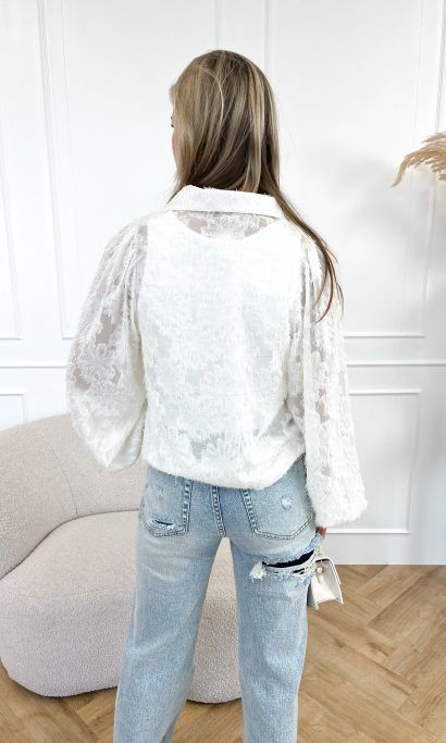 Ayla blouse off white