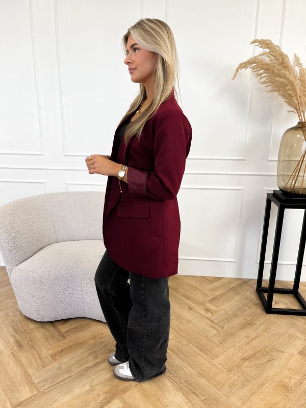 Nataly blazer bordeaux