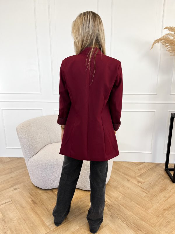 Nataly blazer bordeaux