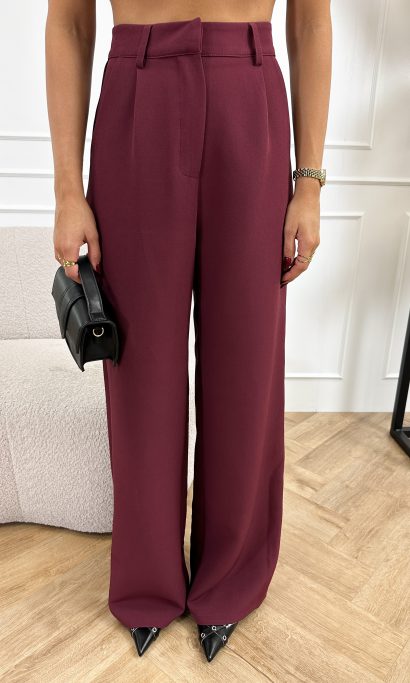 Mayra pantalon bordeaux