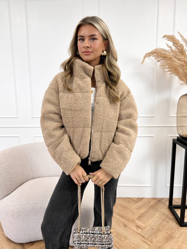 Livva teddy bomber bruin