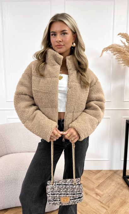 Livva teddy bomber bruin