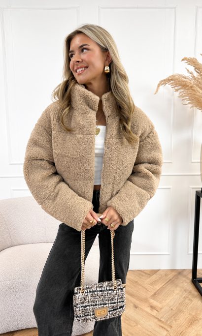 Livva teddy bomber bruin