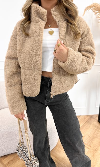 Livva teddy bomber bruin