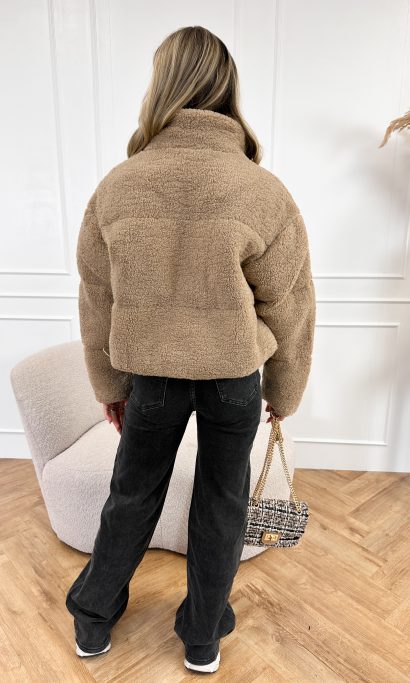 Livva teddy bomber bruin