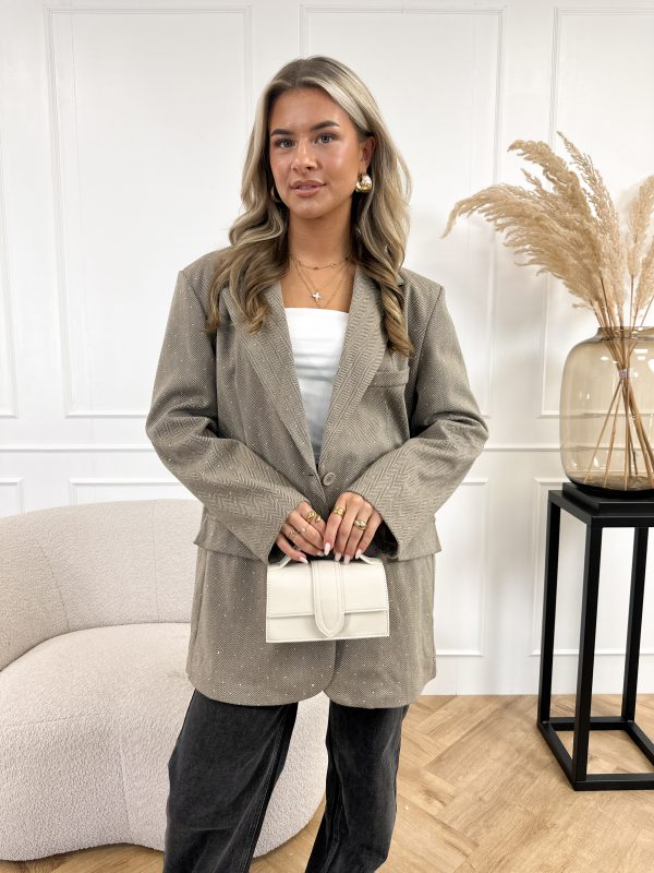 Ismee blazer taupe