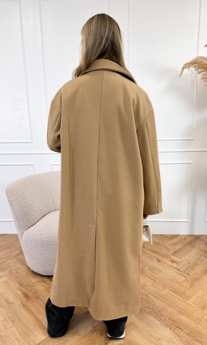 Lydia mantel jas camel