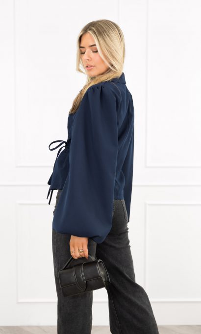 Belle blazer donker blauw