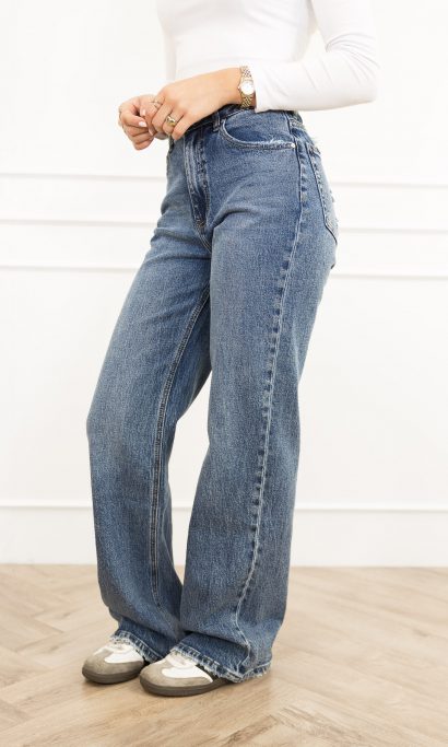 Nadia wide leg jeans blauw