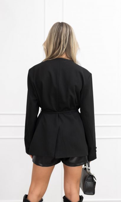 Maud blazer zwart