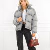 Kimmie puffer jas grijs