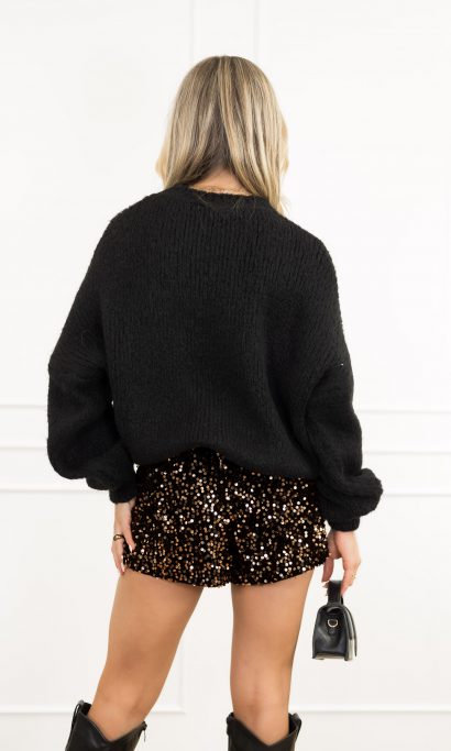 Elodie skort glitter brons