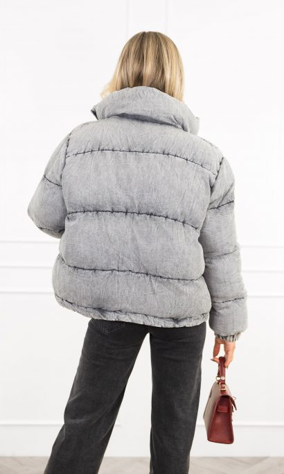 Kimmie puffer jas grijs